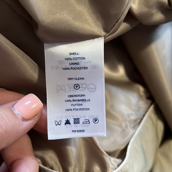 Lands’ End Trench Coat - Picture 8 of 8